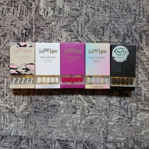 Red Aspen Nail Dashes (Set of 5)